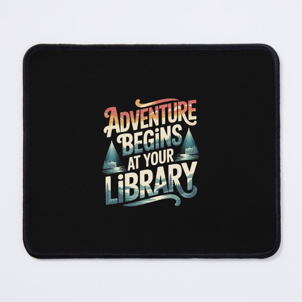 Item preview, Camping Adventure Begins At Your Library Summer Reading 2024 designed and sold by SyntaxClaw.