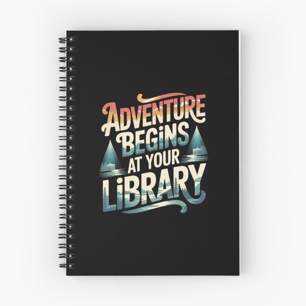Item preview, Camping Adventure Begins At Your Library Summer Reading 2024 designed and sold by SyntaxClaw.