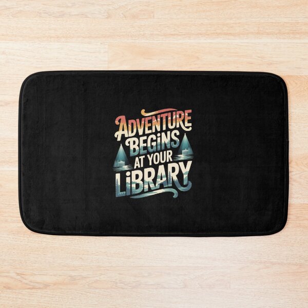 Item preview, Camping Adventure Begins At Your Library Summer Reading 2024 designed and sold by SyntaxClaw.