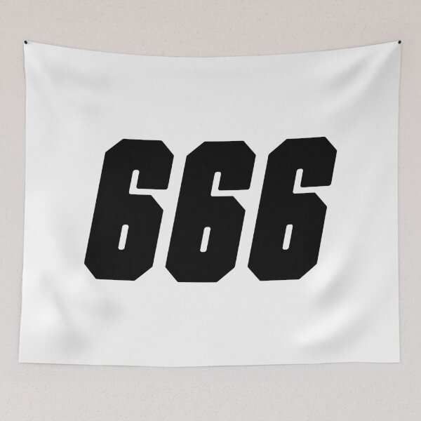 Item preview, 666, Devilish Number designed and sold by Memes N Lore .