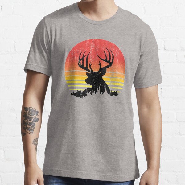 Item preview, Buck Deer At Sunset Worn Look designed and sold by crazycow75.