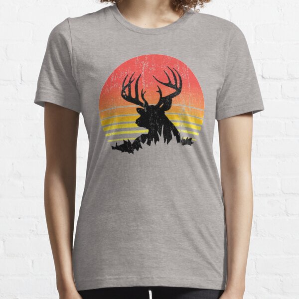 Item preview, Buck Deer At Sunset Worn Look designed and sold by crazycow75.