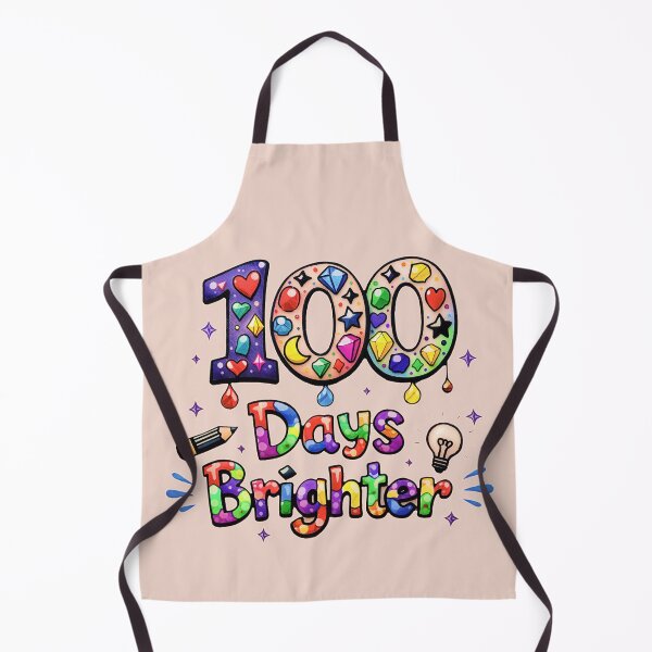 Item preview, 100 Days of School Brighter, Cute 100th Day of School designed and sold by gear-posters.