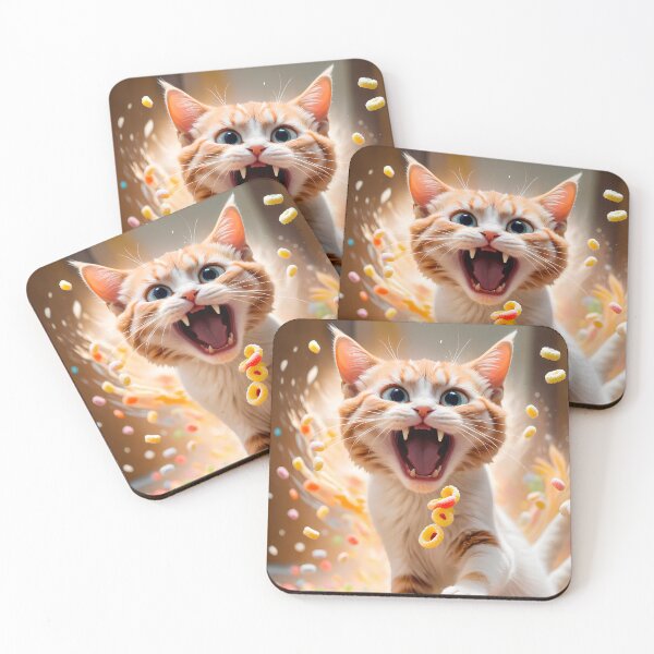 Item preview, Sugar Rush: The Cosmic Cereal Cat designed and sold by FR Studio.