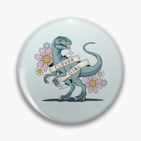 Item preview, Clever Girl velociraptor designed and sold by OHBOY! Handmade.