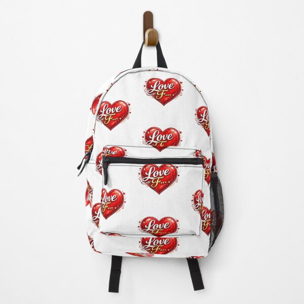 Artikelvorschau, Rotes Herz Liebe F Typografie Romantisches Design zum Valentinstag entworfen und verkauft von FernandsOficial.