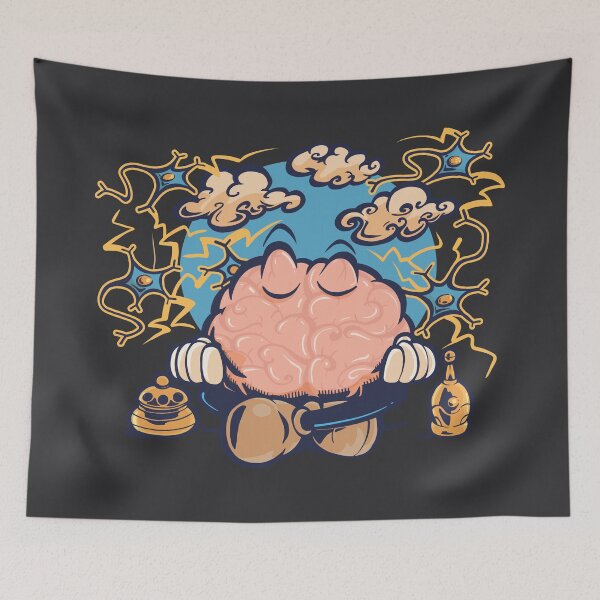 Item preview, Meditative brain designed and sold by TomiAx.