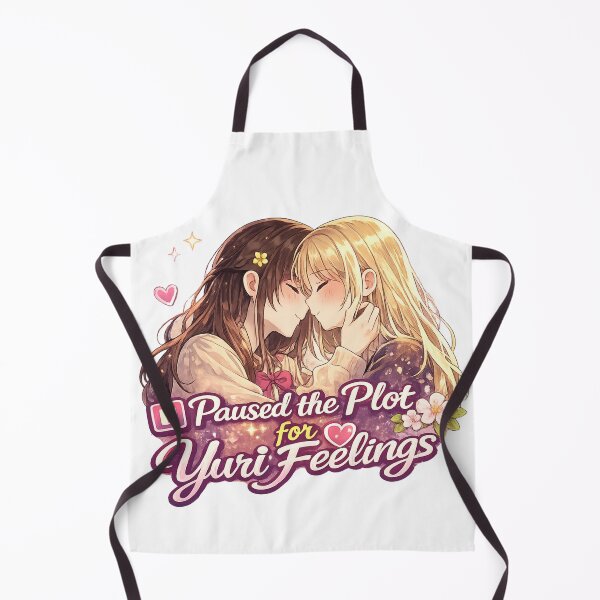 Item preview, Paused the Plot for Yuri Feelings – GL Anime Girls’ Love Fandom Design designed and sold by Item Geeks.