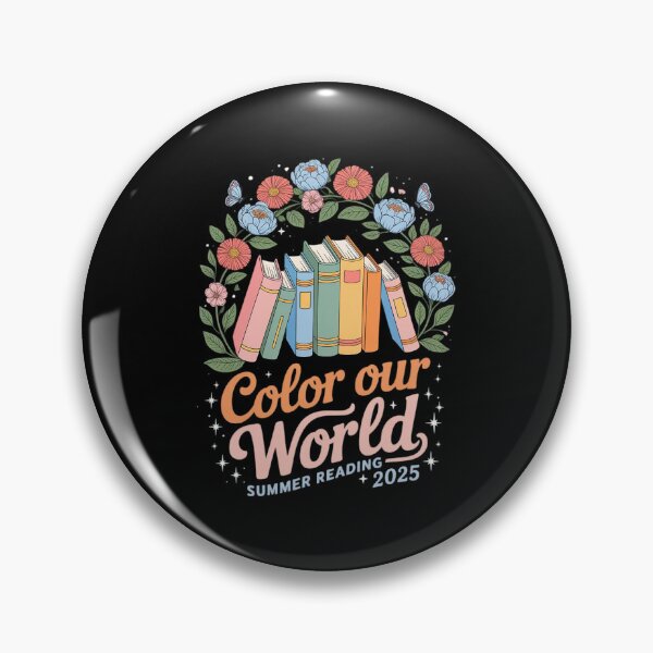 Item preview, Color Our World Summer Reading 2025 Book Wildflowers designed and sold by MarryIsMonth.