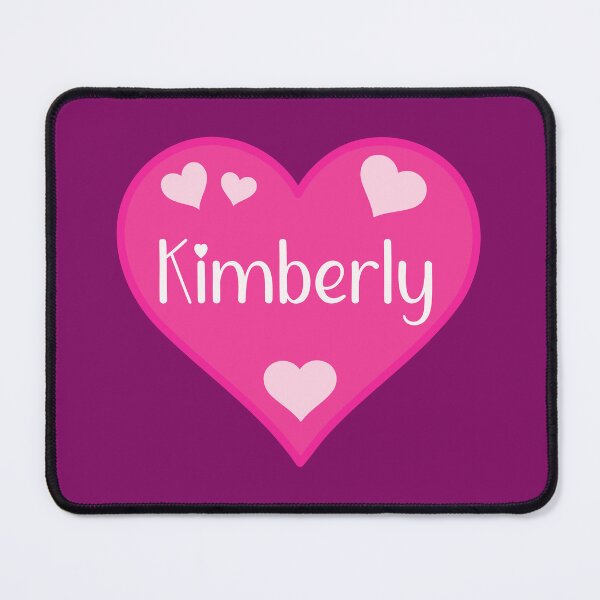 Item preview, Kimberly Name Pink Heart  designed and sold by Jeallan Designs.