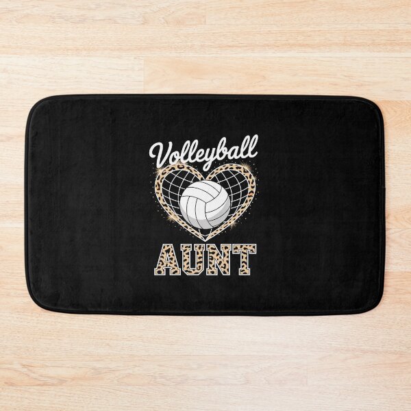 Item preview, Volleyball Aunt Leopard Heart  designed and sold by AquaKiev.