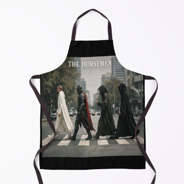Item preview, The Four Horsemen – Modern Apocalypse Streetwear Art Tee designed and sold by POD DYNASTY | Original Print On Demand T-Shirt Graphics.