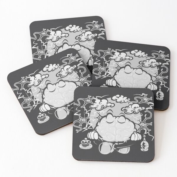 Item preview, Meditative brain (black & white version) designed and sold by TomiAx.