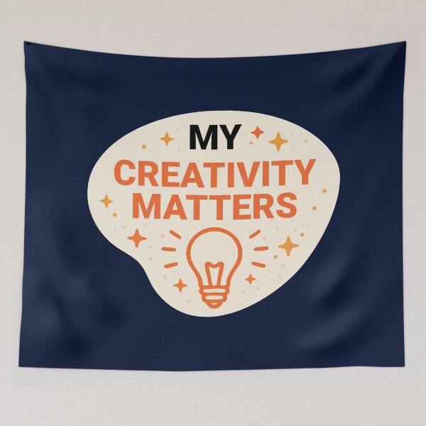 Item preview, My Creativity Matters Typographic Design designed and sold by RitaStudio.