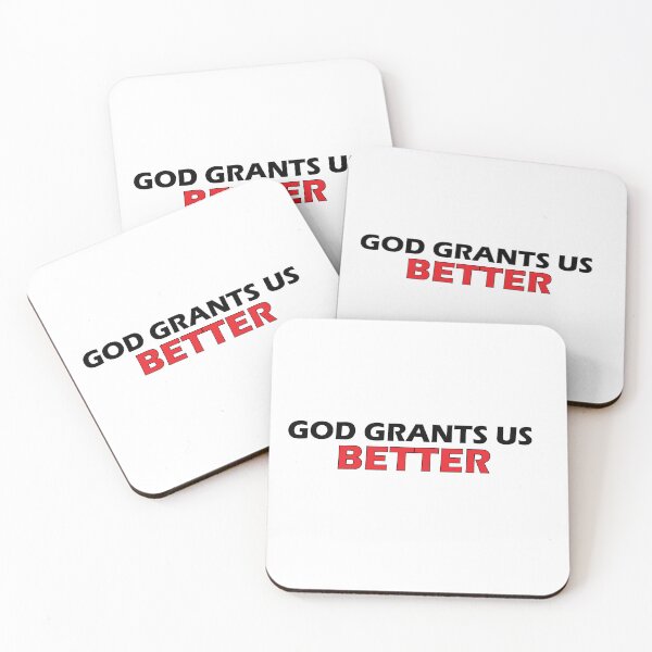 Item preview, Gods grants us better. designed and sold by Positive Mindzet!.