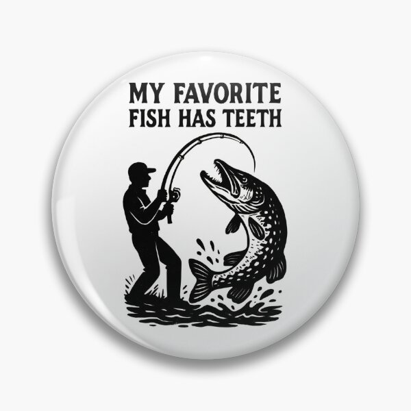 Item preview, Angler Pike Silhouette Shirt – Fishing Humor designed and sold by Pineapple-Tree.