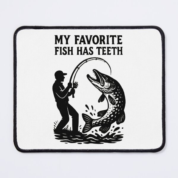 Item preview, Angler Pike Silhouette Shirt – Fishing Humor designed and sold by Pineapple-Tree.
