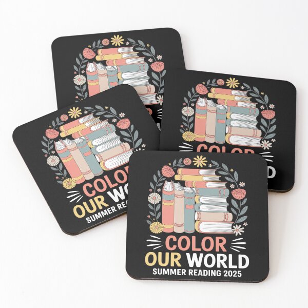 Item preview, Color Our World Summer Reading 2025 Librarian Teacher Kids  designed and sold by MarryIsMonth.