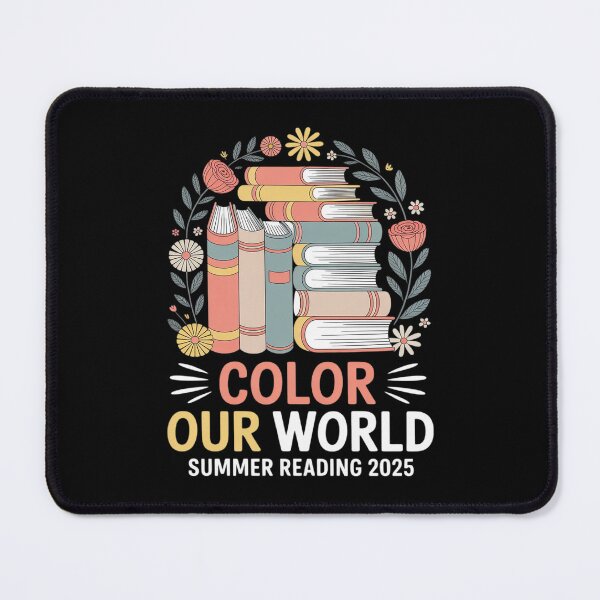 Item preview, Color Our World Summer Reading 2025 Librarian Teacher Kids  designed and sold by MarryIsMonth.