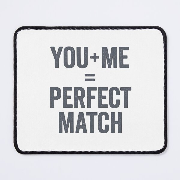 Item preview, You + Me = Perfect Match – Minimal Valentine Design designed and sold by SVALANART.