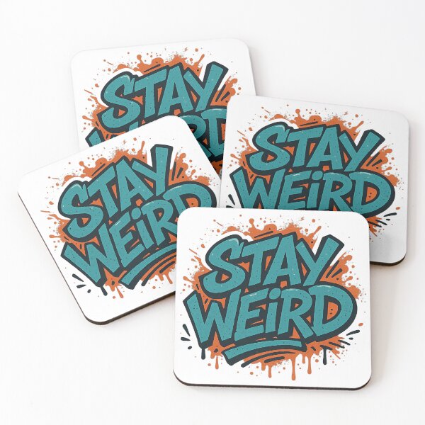 Item preview, Stay Weird graffiti  designed and sold by BanksyNB.
