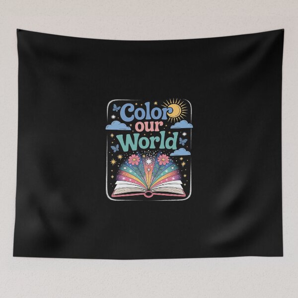 Item preview, Color Our World Summer Reading Book Wildflowers designed and sold by SyntaxClaw.