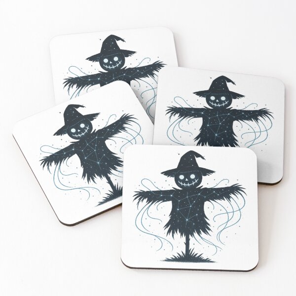 Item preview, Cosmic Scarecrow Under Starry Spell designed and sold by chromatalove.