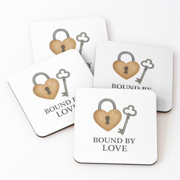 Item preview, Bound by Love – Heart Lock Valentine Design designed and sold by SVALANART.