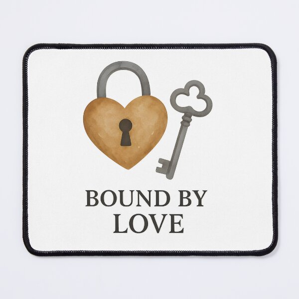 Item preview, Bound by Love – Heart Lock Valentine Design designed and sold by SVALANART.
