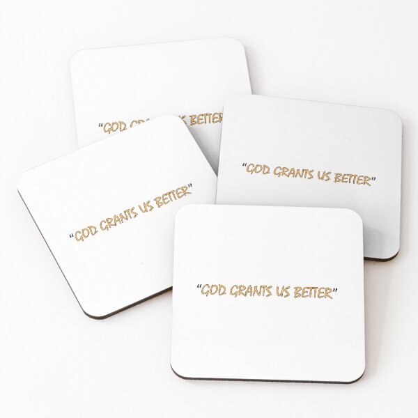 Item preview, Gods grants us better. designed and sold by Positive Mindzet!.