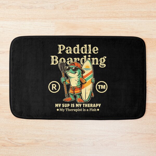 Item preview, Paddle boarding fish designed and sold by Peerless-Prime.