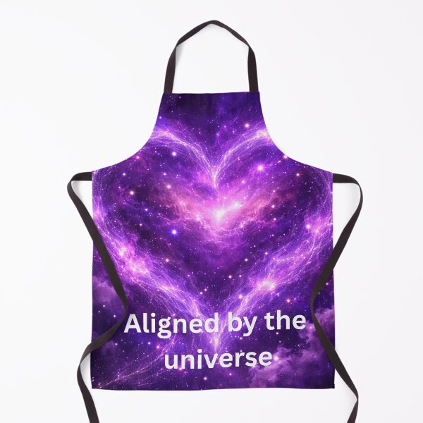 Item preview, Aligned by the Universe – Cosmic Love Quote Art designed and sold by MysticPurpleHue.