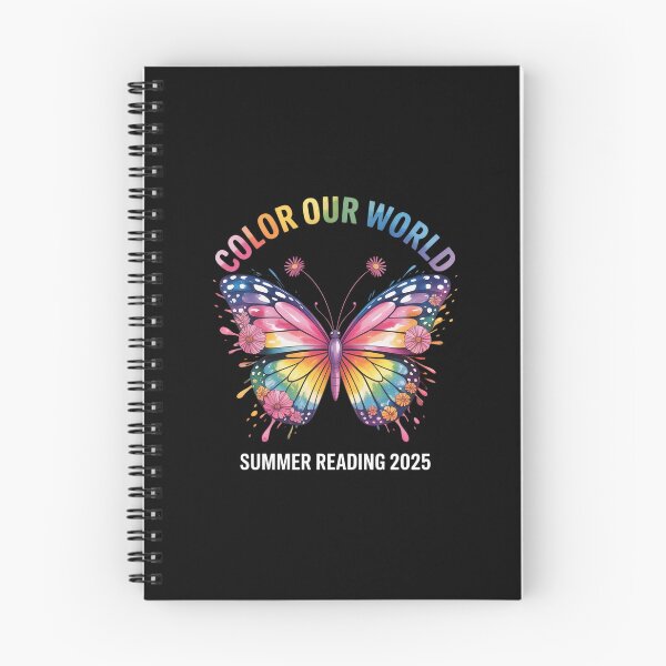 Item preview, Color Our World Summer Reading Program 2025 Butterfly designed and sold by SyntaxClaw.