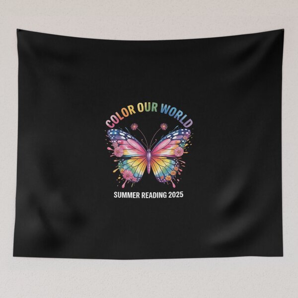 Item preview, Color Our World Summer Reading Program 2025 Butterfly designed and sold by SyntaxClaw.