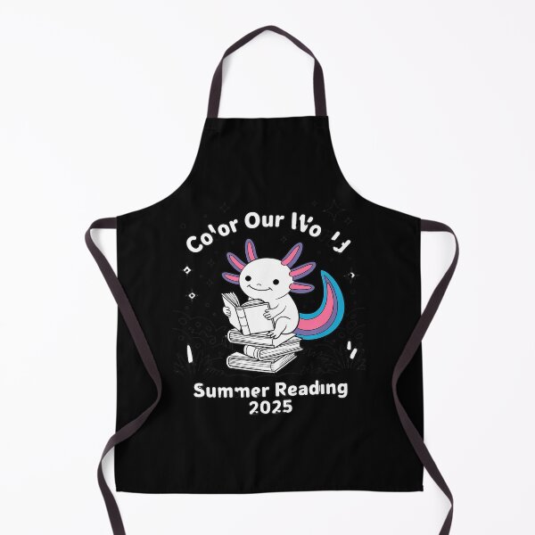 Artikelvorschau, Sommerleseprogramm „Color Our World“ 2025: Niedlicher Axolotl entworfen und verkauft von MarryIsMonth.