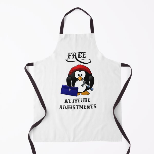 Item preview, Funny Construction Penguin - Free Attitude Adjustments designed and sold by Oaks Creations.