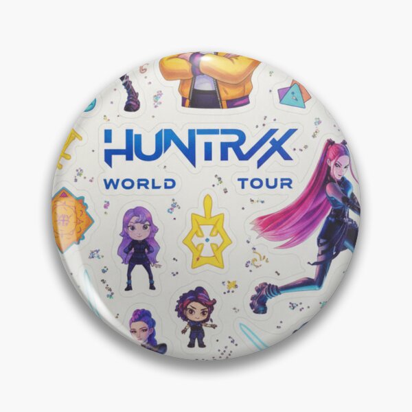 Item preview, Huntrix World Tour Sticker Collection designed and sold by DreamistStore.