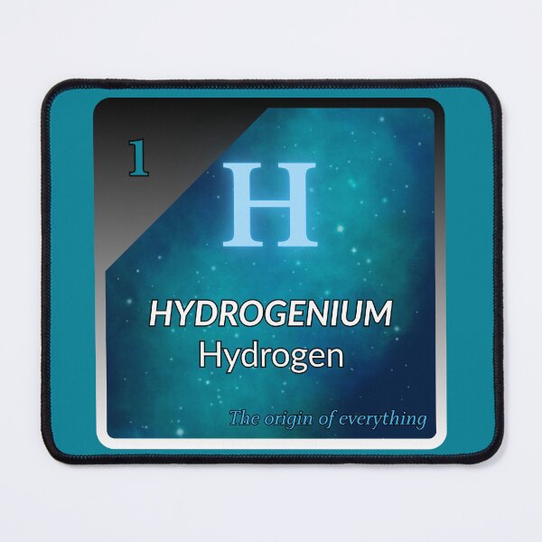 Item preview, Hydrogen Element Poster – Hydrogenium Periodic Table Science Design designed and sold by TestudoDesign.
