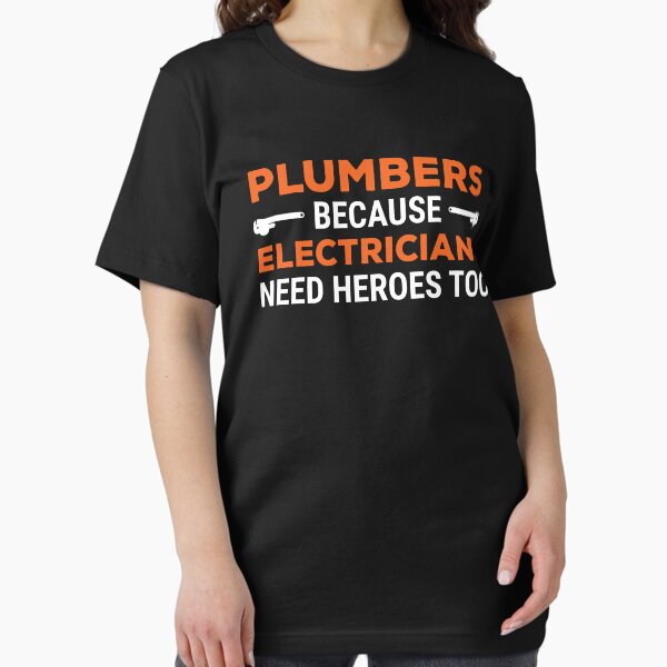Item preview, Klempner-Elektriker-Held-lustiges Geschenk-T-Shirt designed and sold by zcecmza.