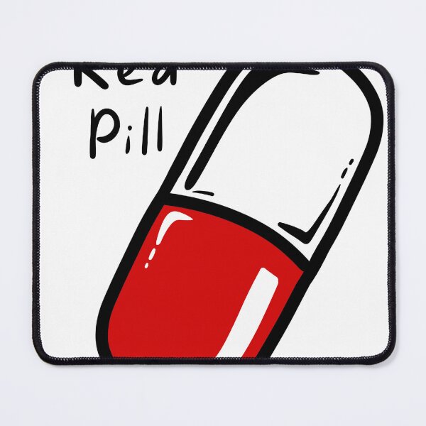 Item preview, Wake Up Reality Red Pill Graphic Art designed and sold by LYAN-STORE.