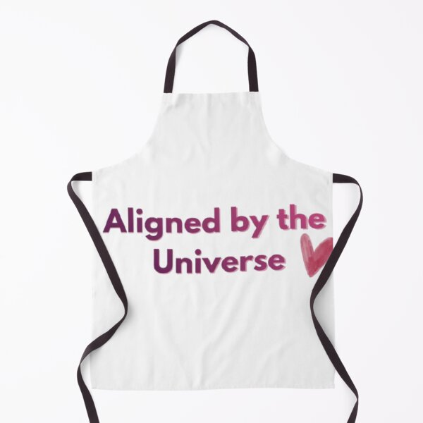 Item preview, Aligned by the Universe – Cosmic Love Quote designed and sold by MysticPurpleHue.