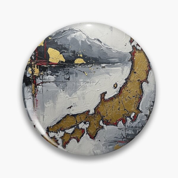 Item preview, Impasto-Style Digital Art: Japan in the Mist designed and sold by EEpression.
