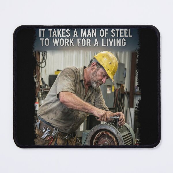 Item preview, MAN OF STEEL designed and sold by BLUE-RIDGE-ART.