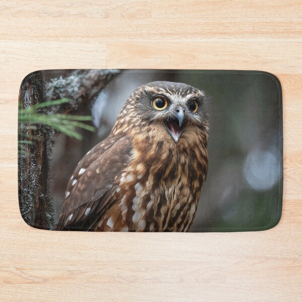 Item preview, The Enigmatic Morepork Owl Sings designed and sold by Brendon987.