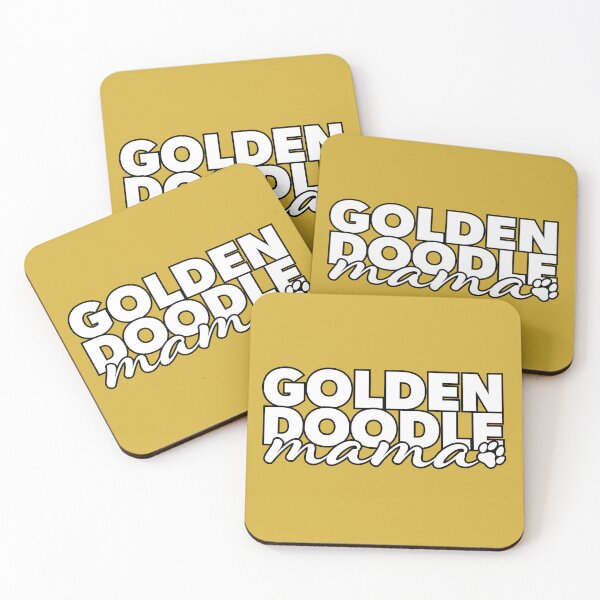 Item preview, Golden Doodle Mama in white designed and sold by Rachel Dash-Williams Creative.