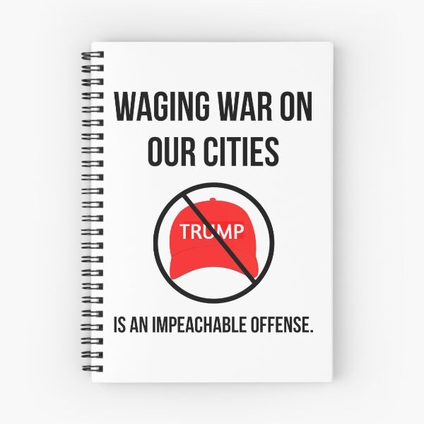 Item preview, Waging war on our cities is an impeachable offense.  designed and sold by Rachel the Artist .