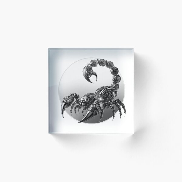 Aperçu de l'œuvre Scorpion : Pure essence biomécanique créée et vendue par InFrameVision.