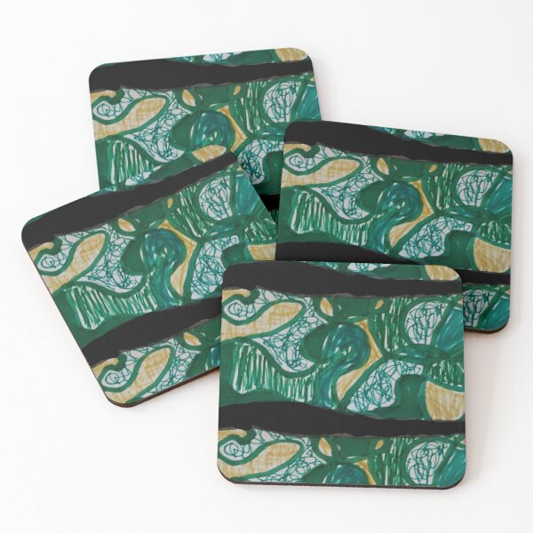 Item preview, Green Doodle One designed and sold by DancingCreek.