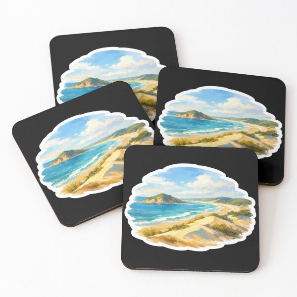 Item preview, Moreton Island Peaceful Sandy Island Australia designed and sold by DamioPolArt.