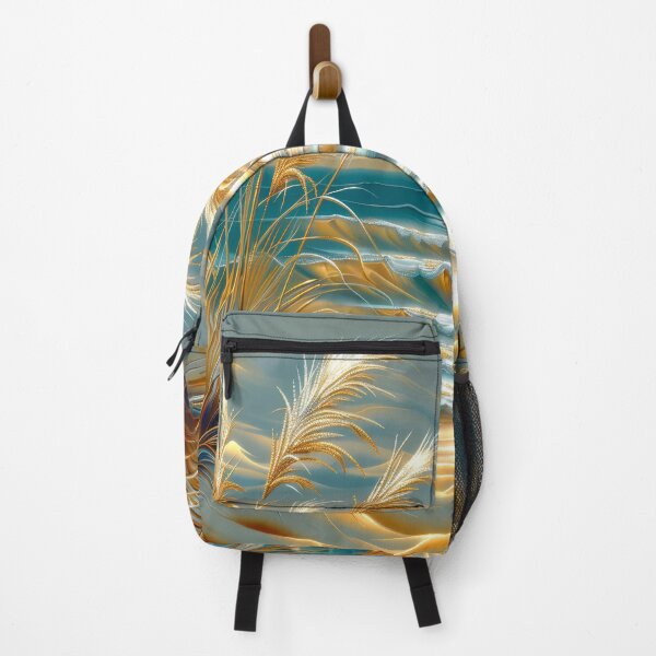 Item preview, Sea Oats at Sunset by the Ocean – Coastal Nature Art designed and sold by MargaretWiktor.